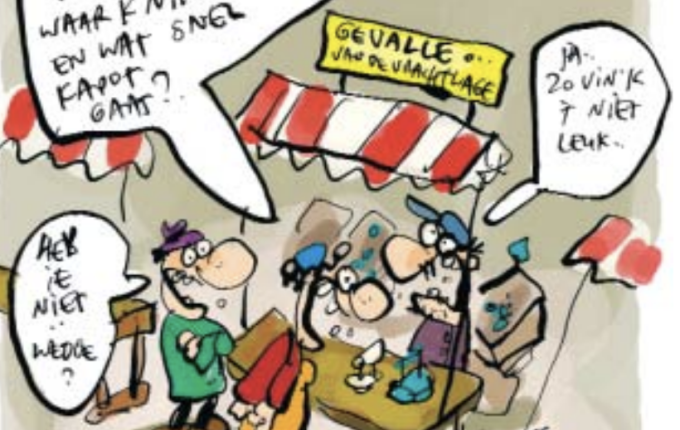 De standwerker