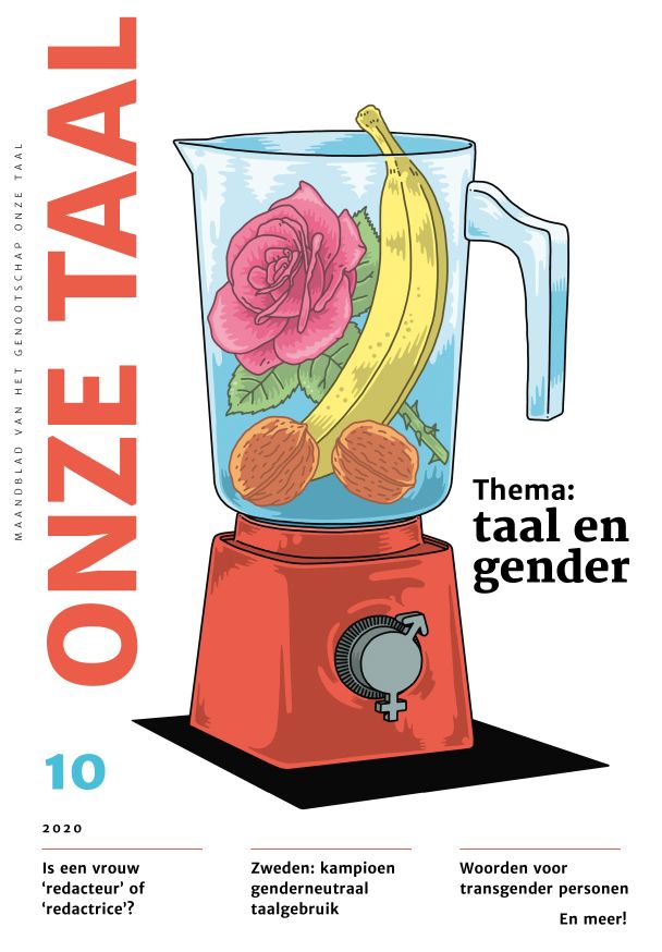 Omslag Onze Taal oktobernummer