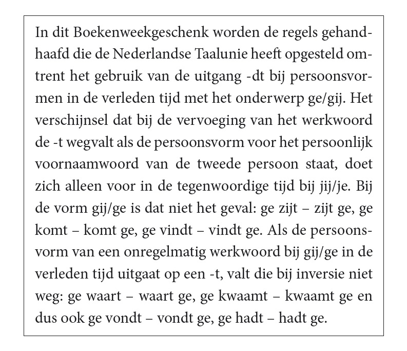 disclaimer Gezien de feiten